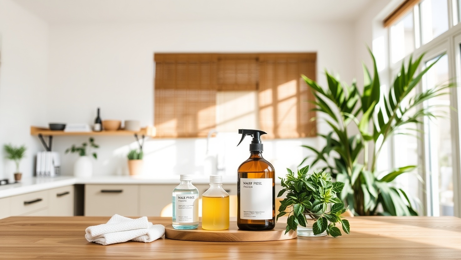 Natural Non-Toxic Cleaning : 8 DIY Recipes That Replace Every Product Under Your Sink
